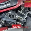 Шофьор се вряза в камион, загина