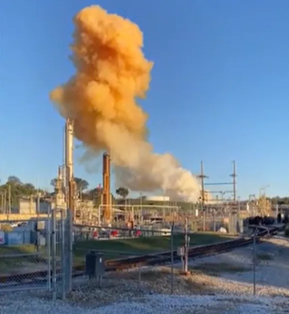 Експлозия в завод за водород и азот в Мисисипи
