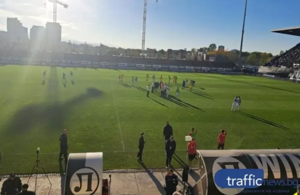 Има задържан за инцидента на дербито между Локо и Ботев в Пловдив