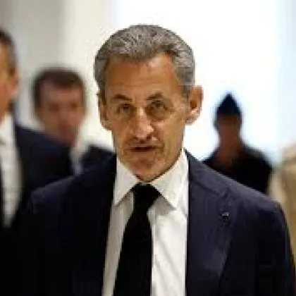 Бившият френски президент Никола Саркози който излежава присъдата си в