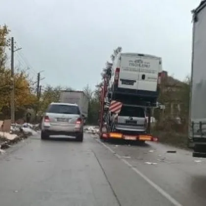 Катастрофа между ТИР и автовоз с врачанска регистрация е станала