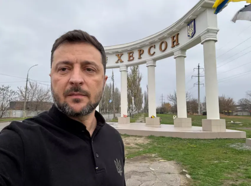 Зеленски обяви мерки за укрепване на Херсон