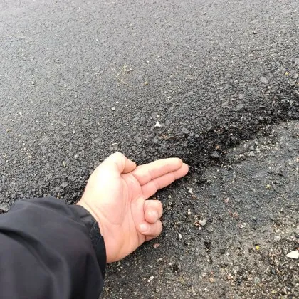 Само месец след приключването на ремонта на пътя за старозагорското