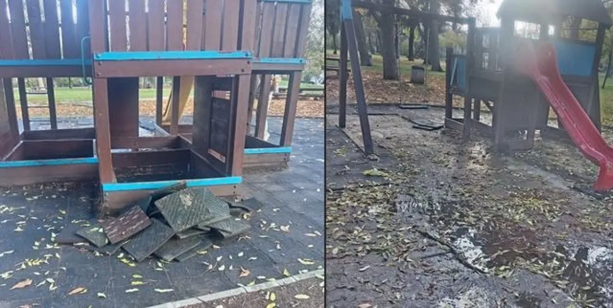 Кал, мръсотия и разруха: Столичани алармират за детска площадка в ужасно състояние СНИМКИ
