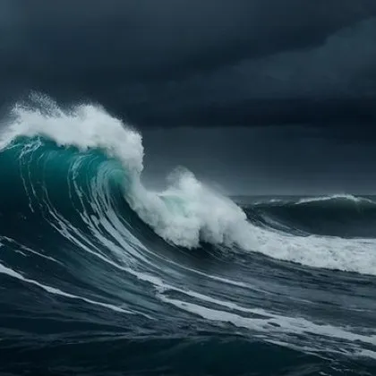 Цунами почти не могат да бъдат забелязани в открития океан