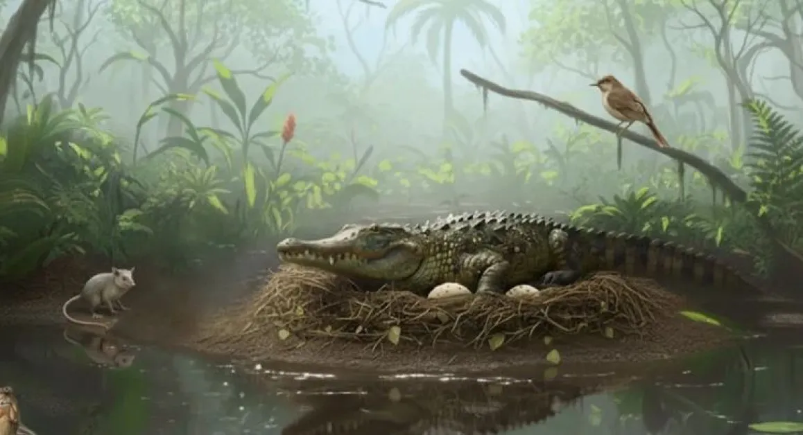 Откриха следи от крокодили, които са се катерили по дърветата