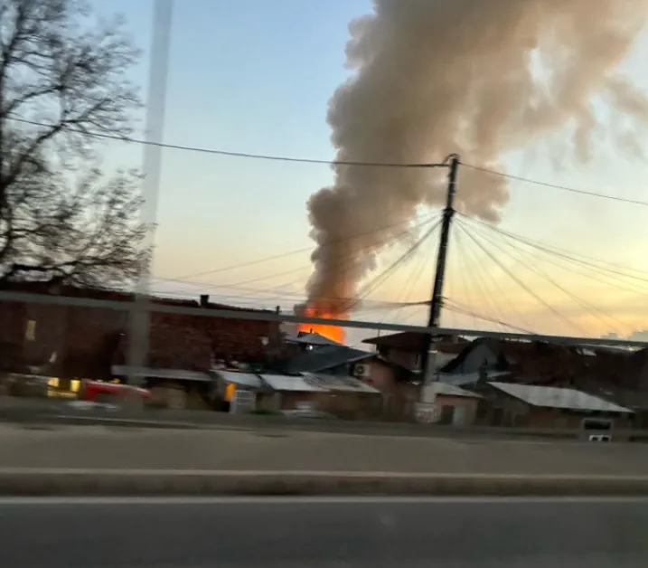 Пожар в София СНИМКИ+ВИДЕО