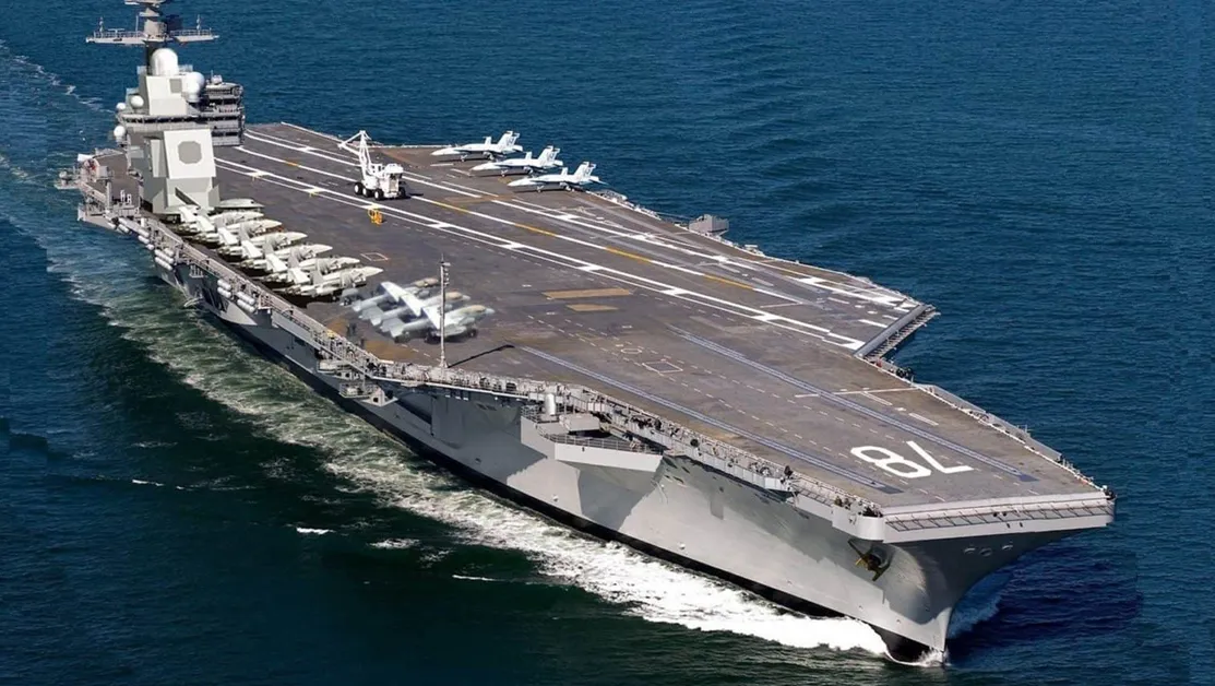 САЩ разположиха най-новия атомен самолетоносач USS Gerald R. Ford в Карибите