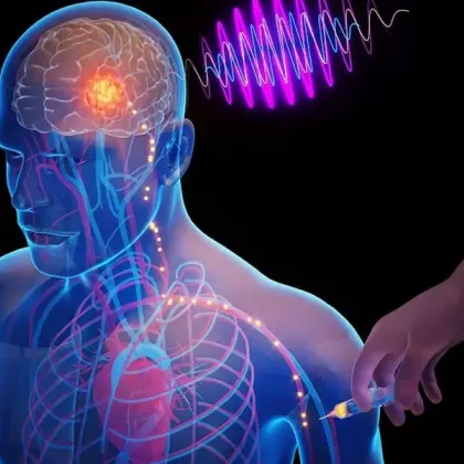 Представете си лечение на мозъчно заболяване с инжекция в ръката