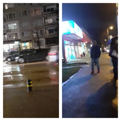 В един паралелен свят хората спират за да помогнат В