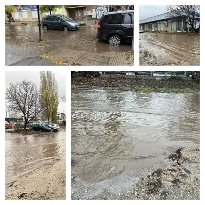 Метрото е до там, докъдето не те удави: пет капки дъжд и София сменя транспорта с кану