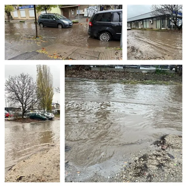 Метрото е до там, докъдето не те удави: пет капки дъжд и София сменя транспорта с кану