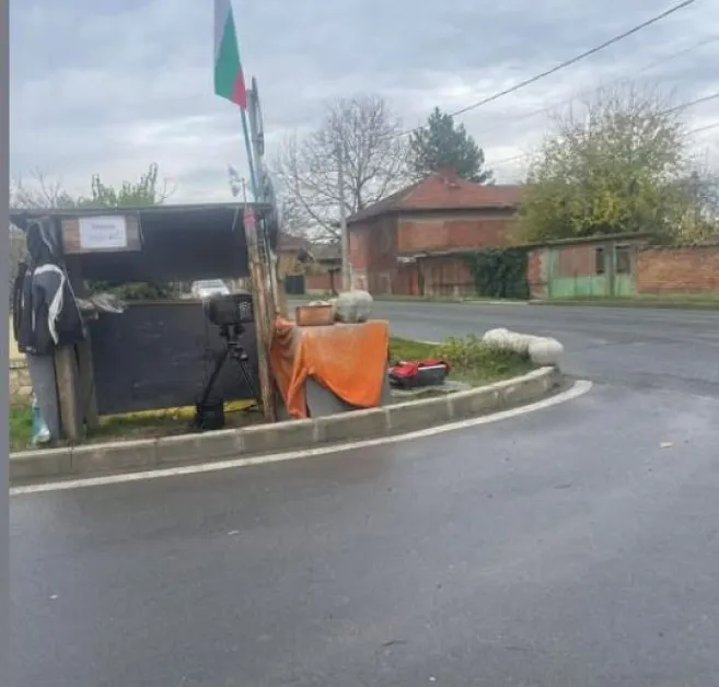 Камера за скорост дебне край тикви за продан СНИМКА