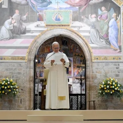 Папа Лъв XIV поправи в петък технически проблем във ватикански