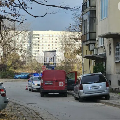 Жена на средна възраст е открита мъртва пред жилищна сграда