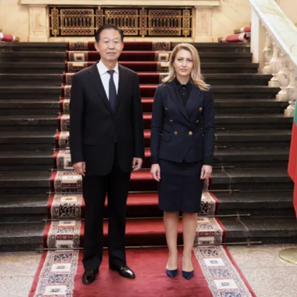 Назарян: България и Китай ще продължат да си сътрудничат като истински партньори