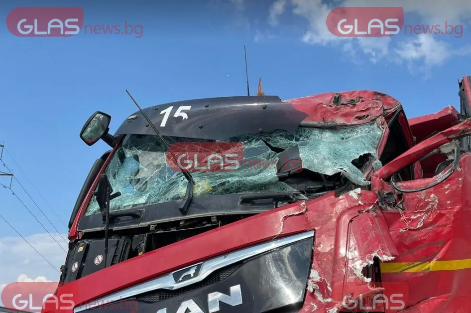 Камион се подпали, загина млад мъж от Раковски