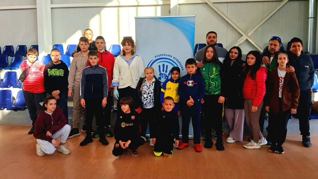 Малките шампиони по карате се включиха в кампанията "Заедно срещу диабета" в Община Марица