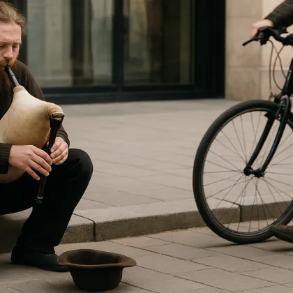 Уличен музикант във Варна е преживял неприятна случка на 21