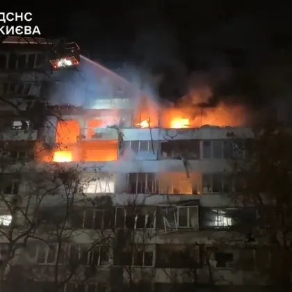 Мощни експлозии разтърсиха Киев