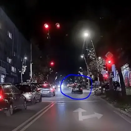 Опасно нарушение извърши водач във Велико Търново Черно комби е засечено