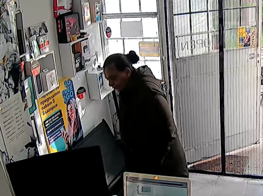Камери уловиха жена да краде в пловдивски магазин – собственикът я изгони ВИДЕО