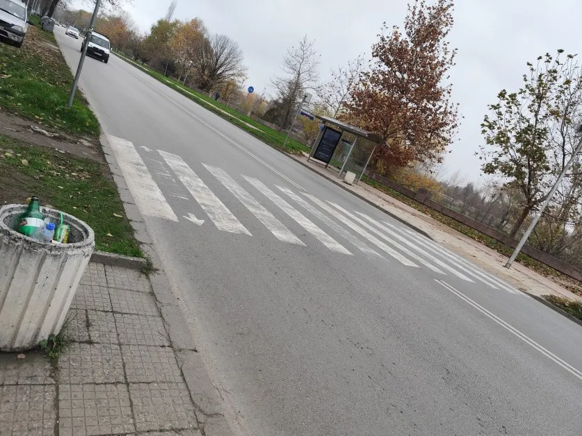 Сигнал от мрежата: Пешеходна пътека в Пловдив завършва в калта СНИМКИ