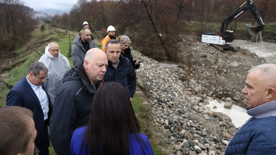Денонощен мониторинг на р. Струма по разпореждане на Желязков СНИМКИ
