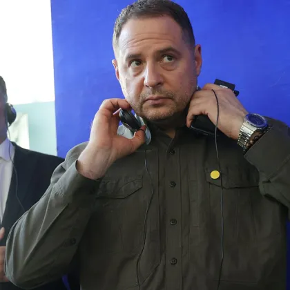 Андрий Ермак началникът на кабинета на президента на Украйна Володимир Зеленски