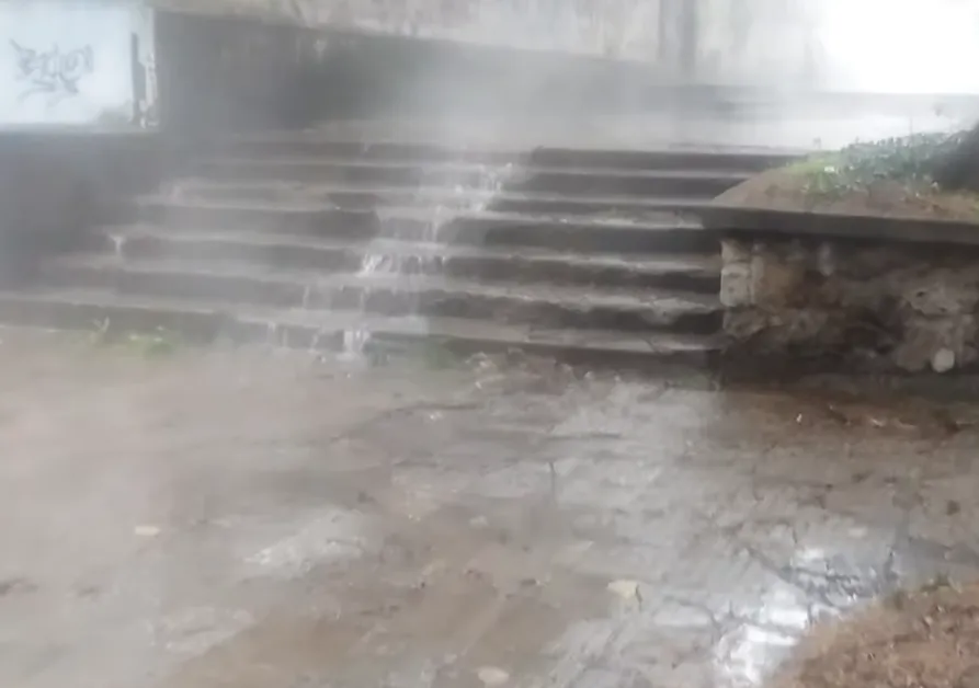 Нов приток на река Струма се появява след всеки дъжд, показва с ВИДЕО перничанин