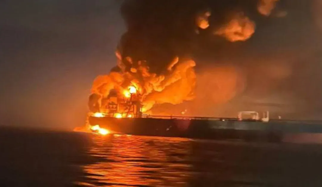 Два танкера се взривиха в Черно море