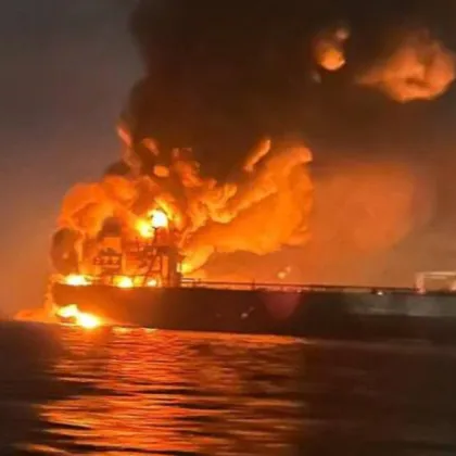 Два танкера се взривиха в Черно море