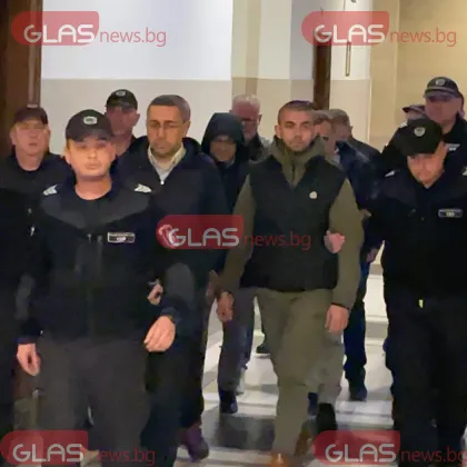 Софийски градски съд гледа мярката за неотклонение на седемте лица