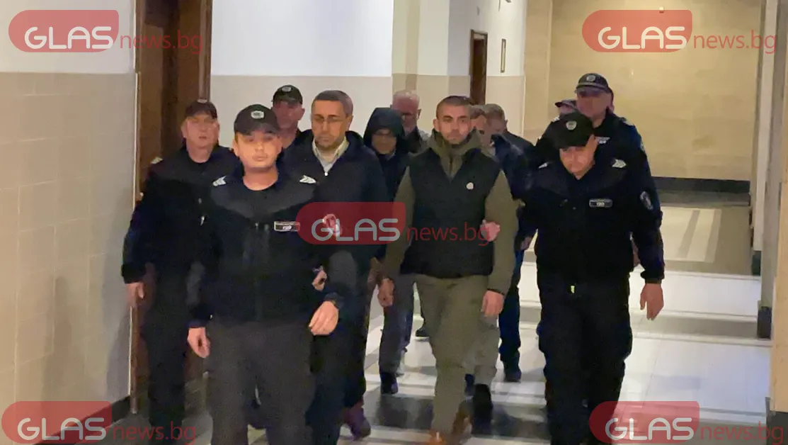 Съдът гледа мярката на задържаните при акцията, свързана с "Исторически парк" СНИМКИ