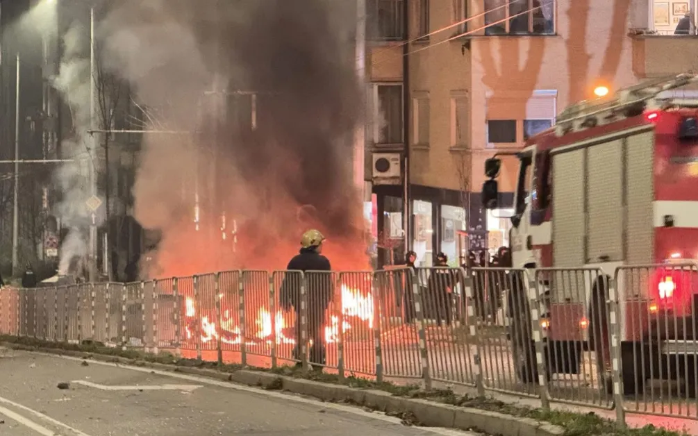 Над 70 души са задържани след протеста в София, сред тях и синът на Бобоков