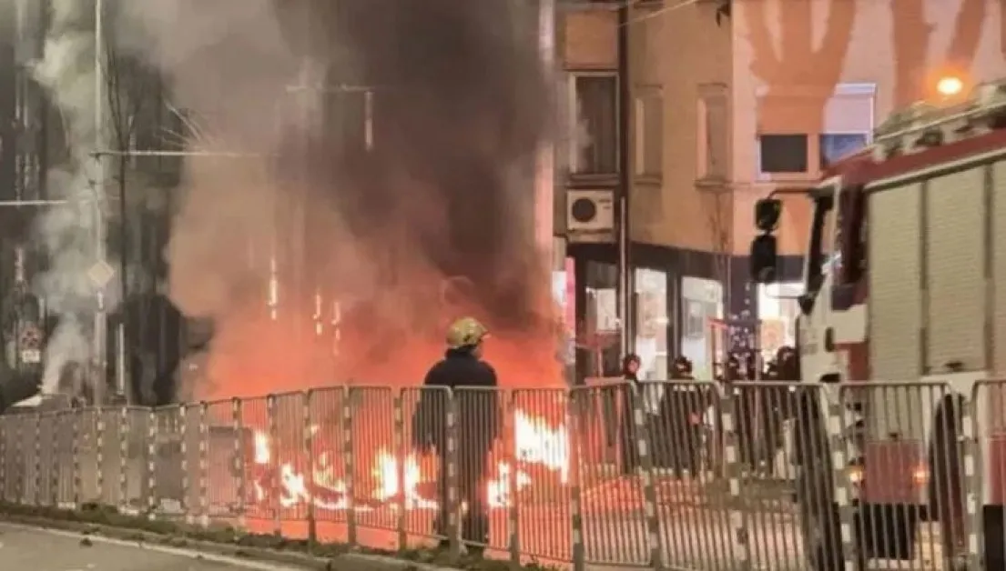 14 души са привлечени към наказателна отговорност , 10 са задържани за 72 часа