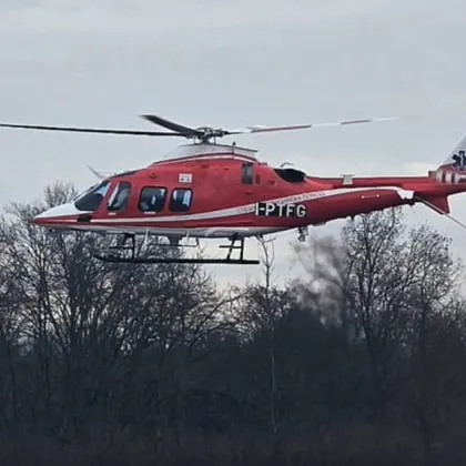 В Италия тестваха петия ни медицински хеликоптер ВИДЕО