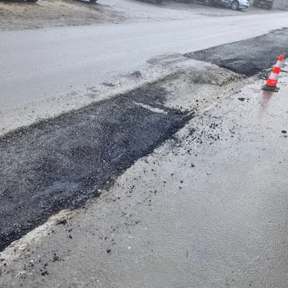 Ремонт на булевард предизвика въпроси СНИМКИ