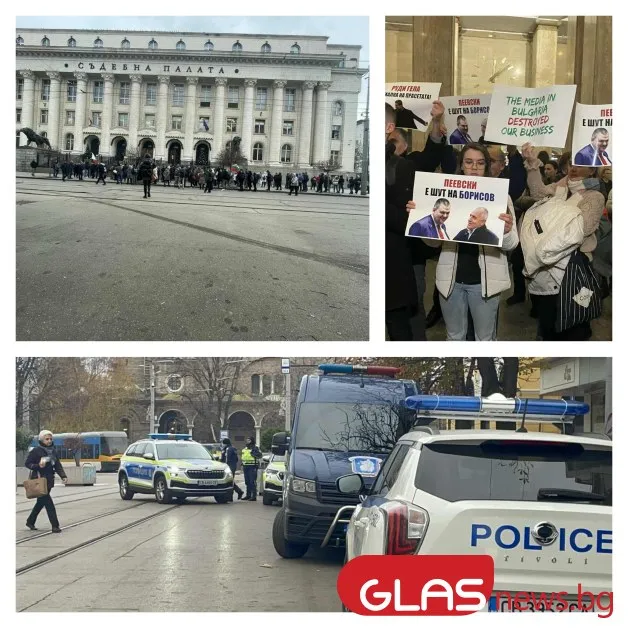 Привърженици на „Величие" нахлуха в Съдебната палата, опитват да спрат заседанието по „Исторически парк"
