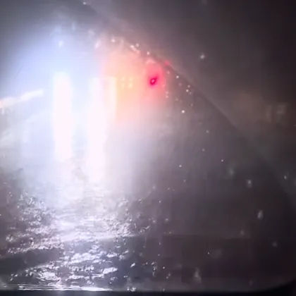 Заради продължителния дъжд в района на трети тунел на път