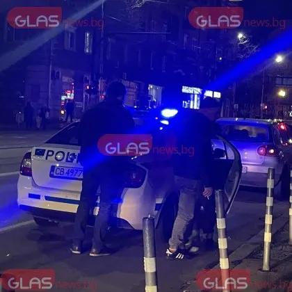 Мъж е прострелян в центъра на София след скандал за предимство ВИДЕО+СНИМКИ