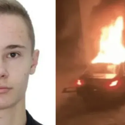 Студентът който беше изгорен жив в мерцедеса на баща си