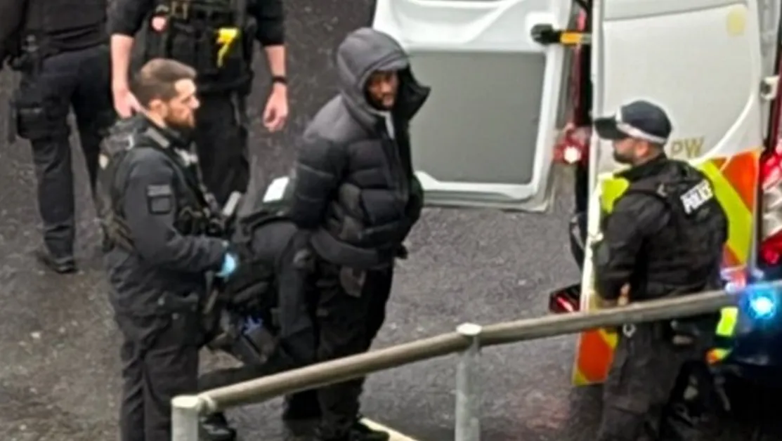 Атака с лютив спрей в подземния паркинг на летище "Хийтроу" ВИДЕО