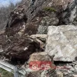 Проходът Кърнаре - Троян остава затворен поне до утре заради огромното свлачище