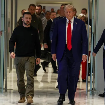 Президентът на САЩ Доналд Тръмп заяви че украинският президент Володимир