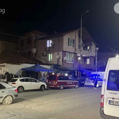 Акция в Пловдив: Претърсват имот с полицейски кучета СНИМКИ