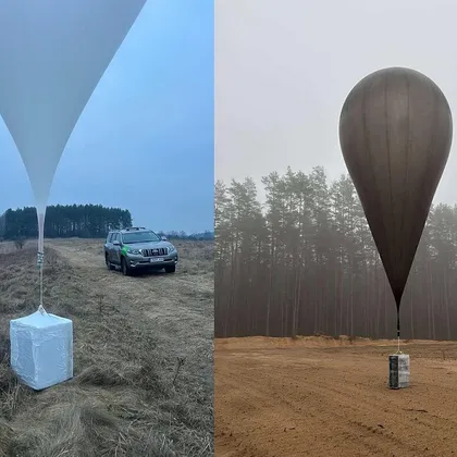Литва обяви извънредно положение заради балони, идващи от Беларус
