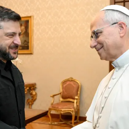Володимир Зеленски се срещна с папа Лъв XIV