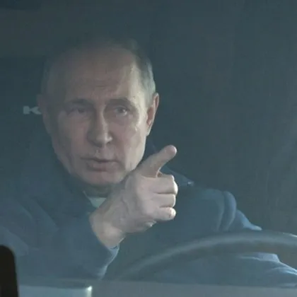 Стана ясно, че Путин тайно шофира из Москва без кортеж