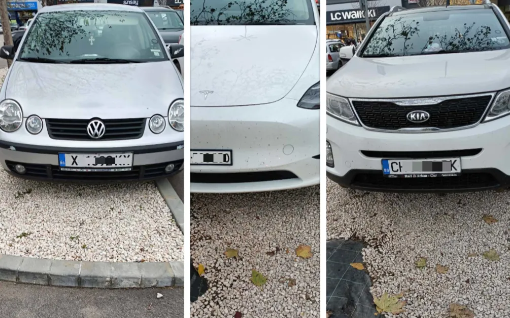 "Племето само руши": Шофьори масово паркират върху поливна система